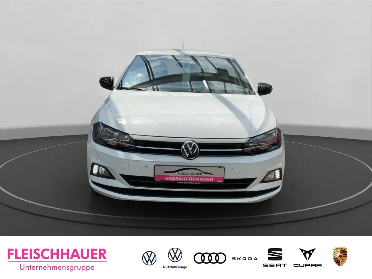 Gebraucht VW Polo 95 PS (69 kW) 2021 Weiss Kleinwagen