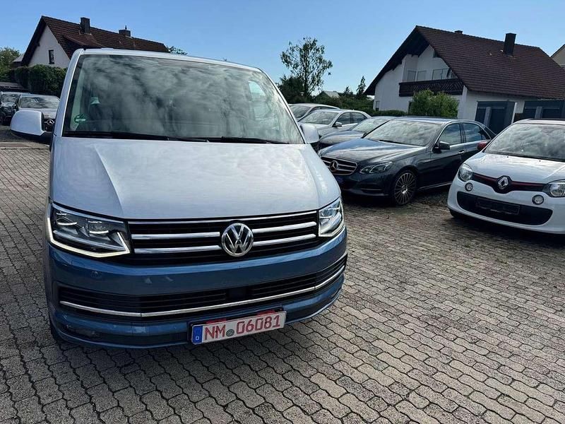 Second-hand VW Multivan Generation Six 204 CP (150 kW) 2015 Albastru Monovolum