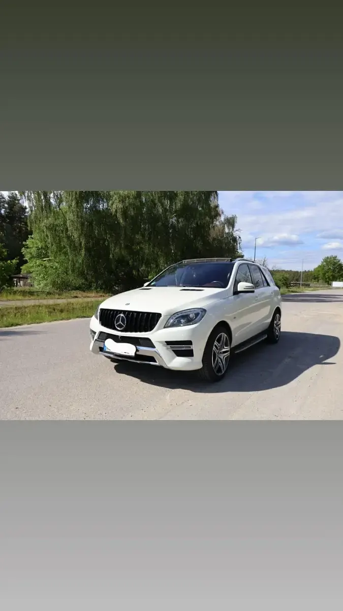Gebraucht Mercedes ML350 258 PS (189 kW) 2014 Weiß SUV