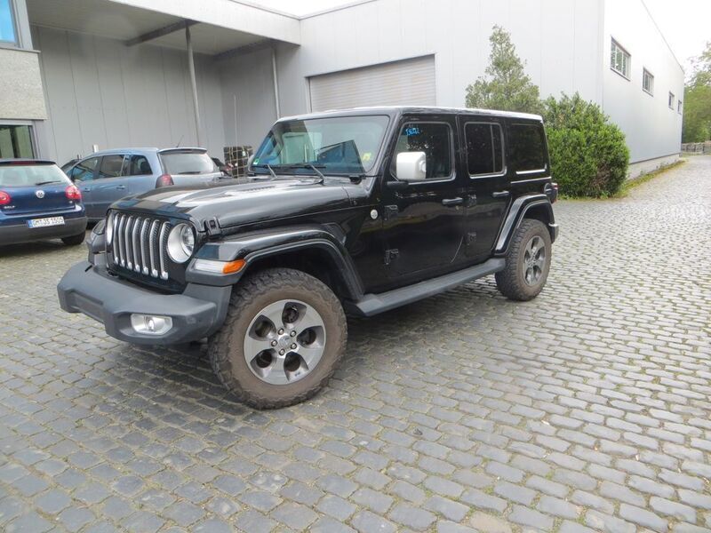 Schwarz Gebraucht 2019 Jeep Wrangler Sahara SUV | 32.990 € (Superpreis) - Bild 1/4