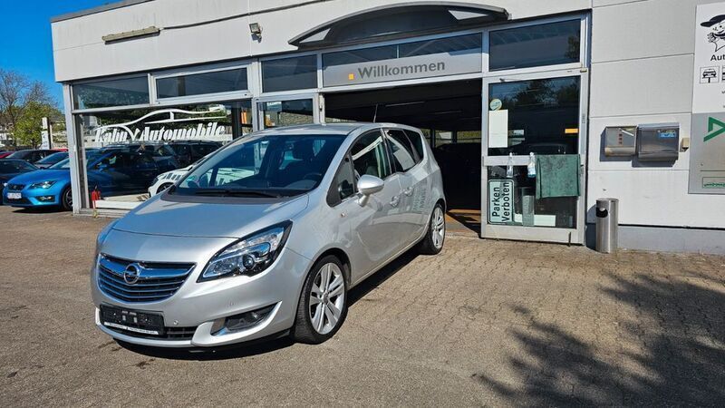 Silber Gebraucht 2014 Opel Meriva Innovation Van / Kleinbus | 9.990 € (Etwas zu teuer) - Bild 1/4