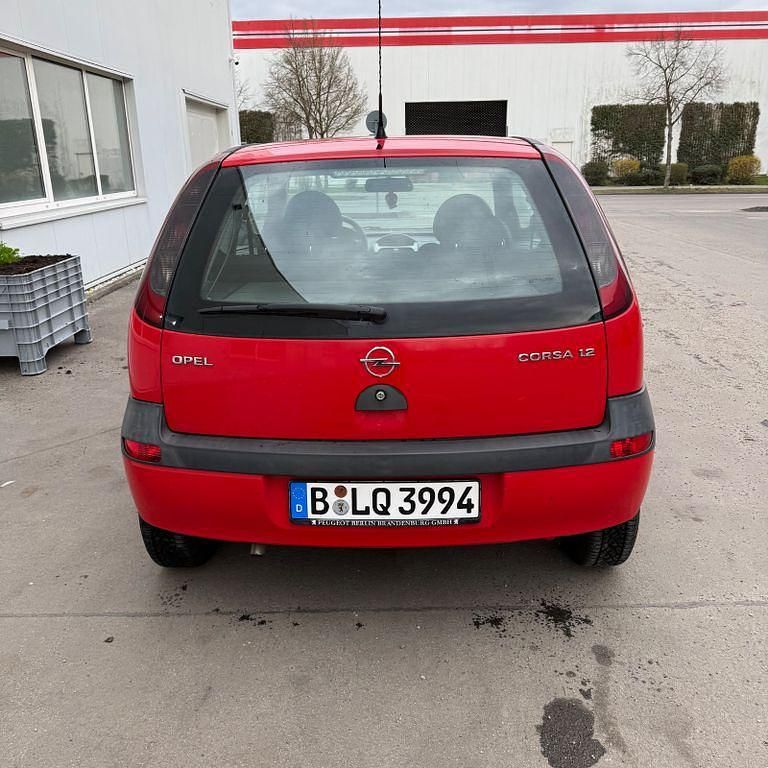 Gebraucht Opel Corsa 75 PS (55 kW) 2002 Rot Kleinwagen