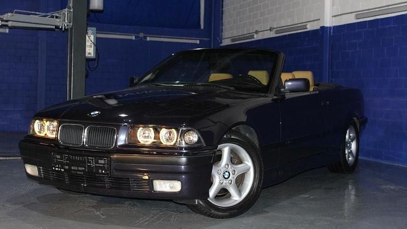 Violett Gebraucht 1994 BMW 325 Cabriolet Performance Cabrio | 11.999 € - Bild 1/4