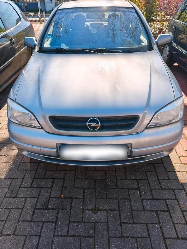 Gebraucht Opel Astra 2001 Silber Limousine