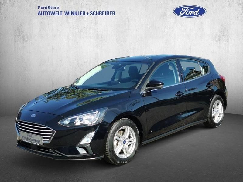 Gebraucht Ford Focus Cool & Connect 125 PS (91 kW) 2021 Obsidianschwarz metallic Limousine