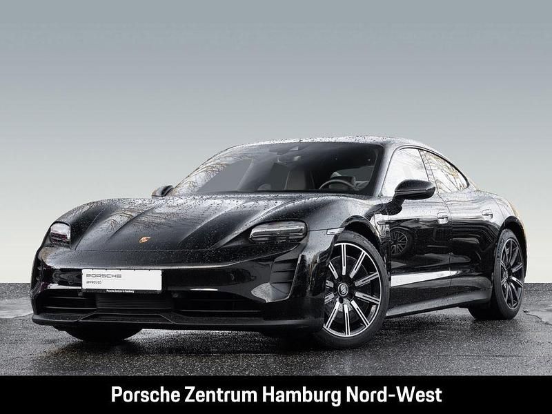 Schwarz Gebraucht 2023 Porsche Taycan Limousine | 67.189 € (Superpreis) - Bild 1/4