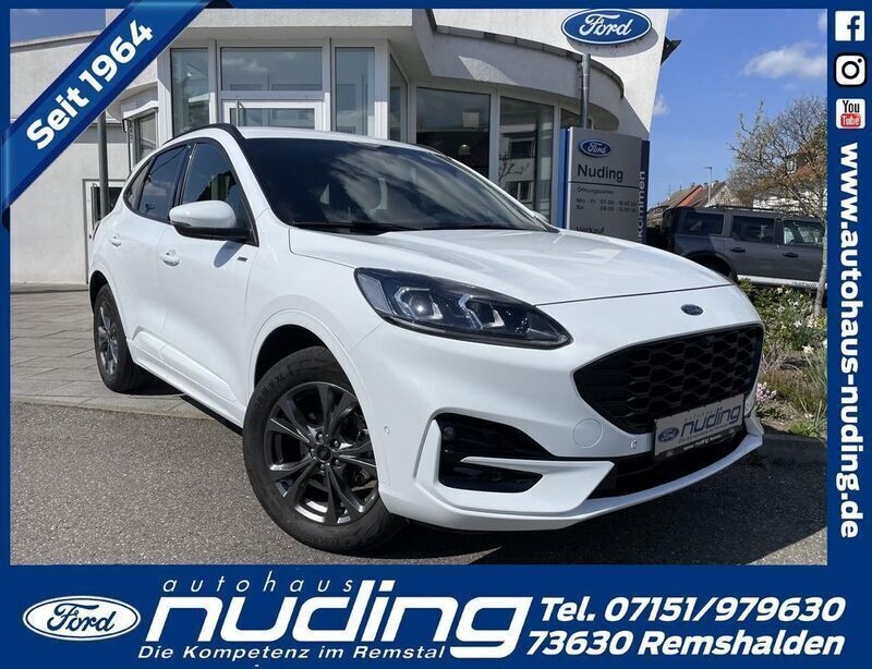 Frostweiß Gebraucht 2022 Ford Kuga ST-Line X SUV | 25.890 € (Guter Preis) - Bild 1/4