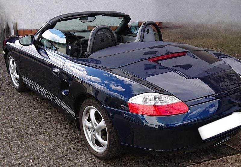Gebraucht Porsche Boxster 228 PS (167 kW) 2000 Blau Cabrio