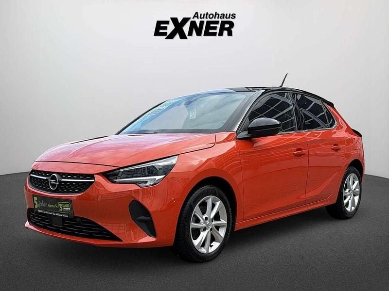 Gebraucht Opel Corsa Elegance 101 PS (74 kW) 2023 Powere orange/ dach schwarz Kleinwagen