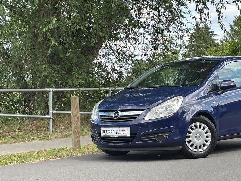 Gebraucht Opel Corsa Edition 60 PS (44 kW) 2008 Blau Kleinwagen