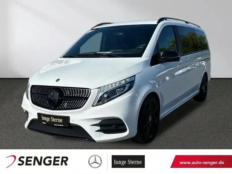 Weiß Gebraucht 2021 Mercedes V300 Exclusive Van / Kleinbus | 62.750 € (Fairer Preis) - Bild 1/1