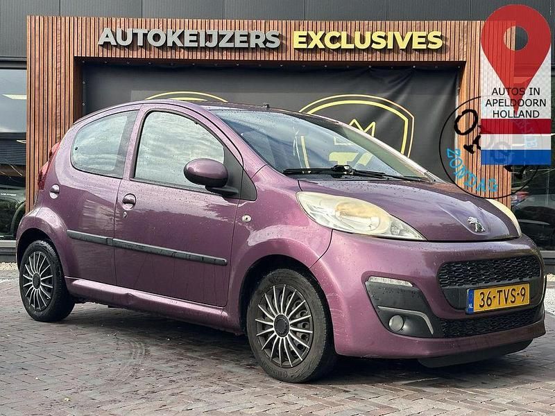 Violett Gebraucht 2012 Peugeot 107 Active Kleinwagen | 1.900 € - Bild 1/4