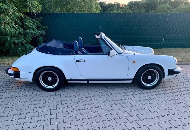 Gebraucht Porsche 911 231 PS (169 kW) 1986 Weiß Cabrio