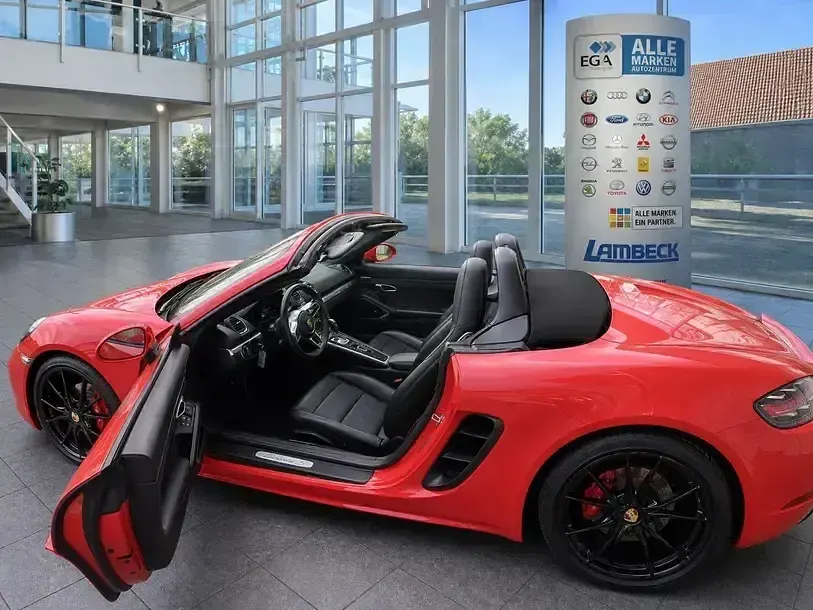 Gebraucht Porsche 718 Boxster S 350 PS (257 kW) 2018 Indischrot Cabrio
