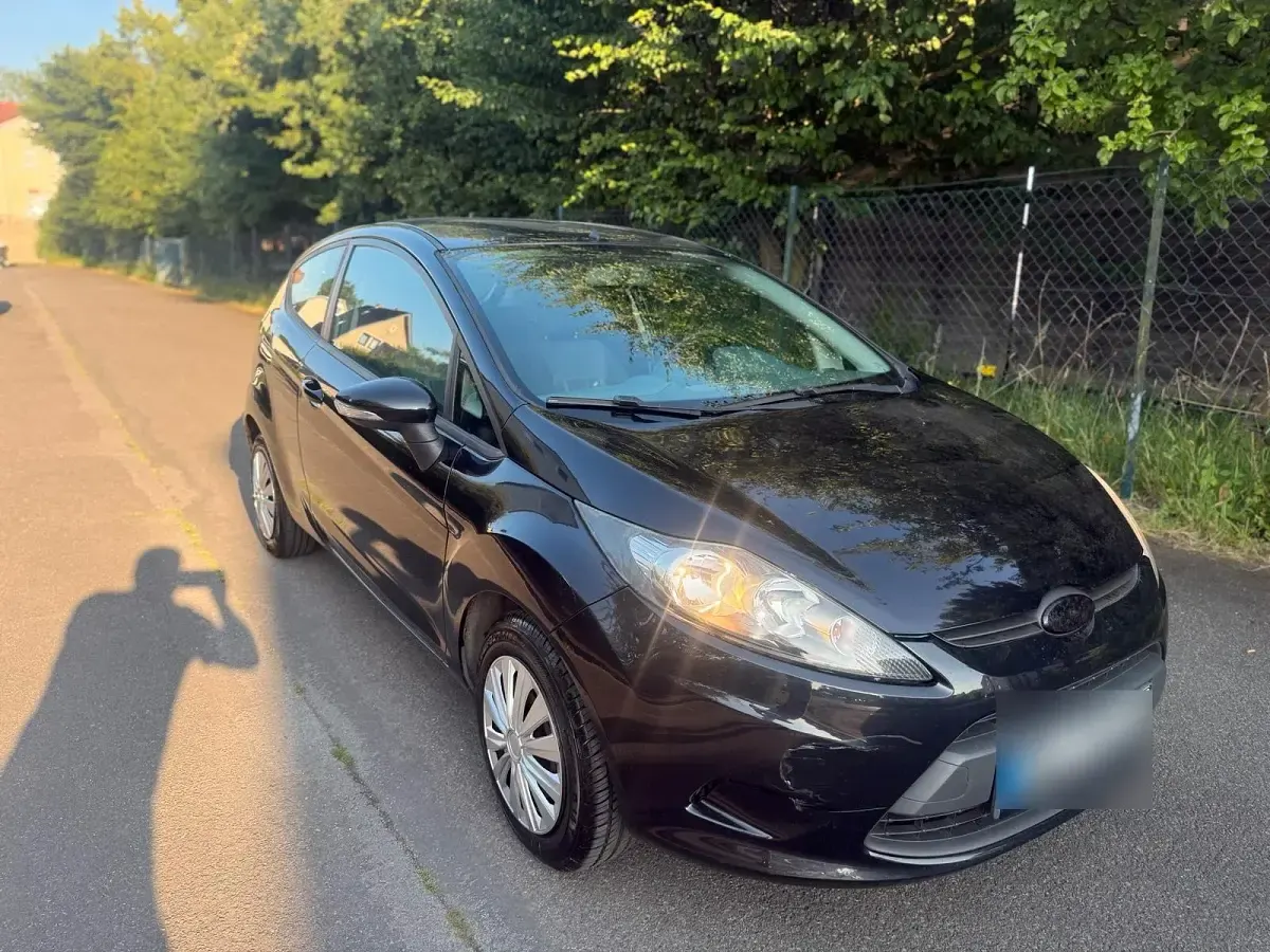 Gebraucht Ford Fiesta 65 PS (47 kW) 2009 Blau Kleinwagen
