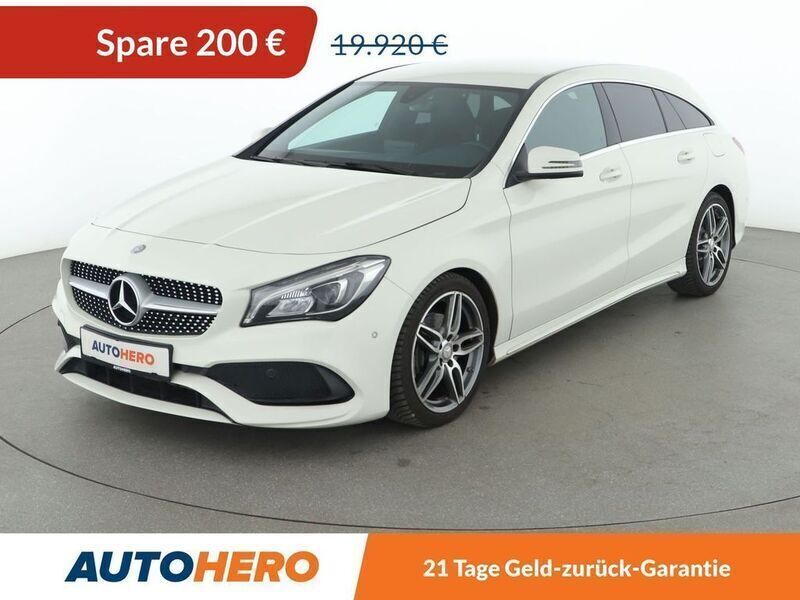 Weiß Gebraucht 2016 Mercedes CLA200 Shooting Brake AMG line Kombi | 19.720 € (Etwas zu teuer) - Bild 1/3