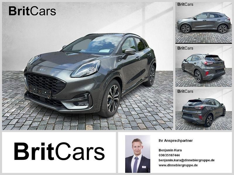 Grau Gebraucht 2024 Ford Puma Gen-E ST-Line X SUV | 23.749 € - Bild 1/4