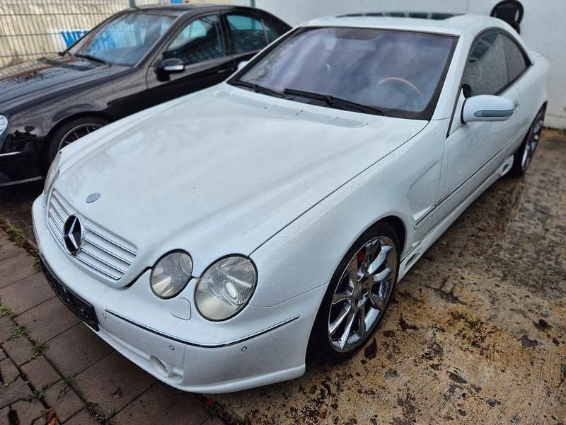 Weiß Gebraucht 2001 Mercedes CL500 Coupé | 9.900 € (Superpreis) - Bild 1/4