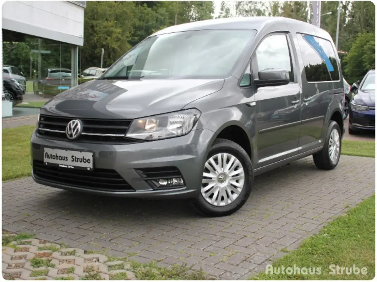 Gebraucht VW Caddy Trendline 102 PS (75 kW) 2019 Grau Van / Kleinbus