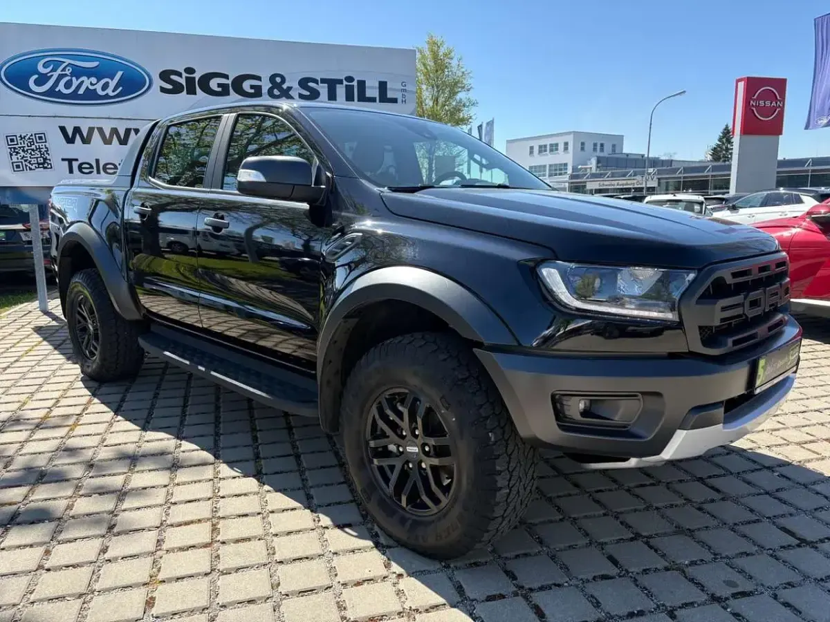 Gebraucht Ford Ranger Raptor 212 PS (155 kW) 2022 Obsidianschwarz metallic Pickup