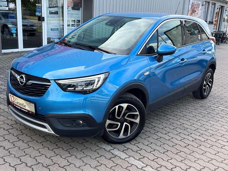 Arktisblau/true blue Gebraucht 2018 Opel Crossland X SUV | 13.699 € (Fairer Preis) - Bild 1/4