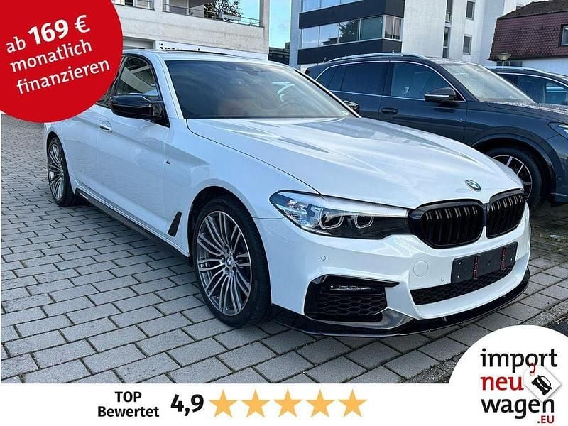 Weiß Gebraucht 2017 BMW 540 Sport Line Limousine | 22.582 € - Bild 1/4