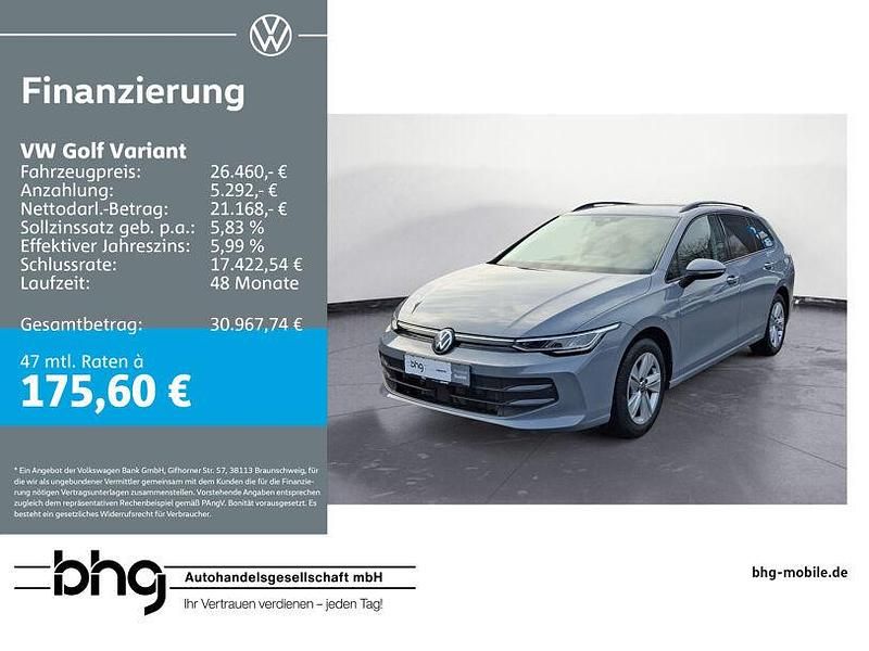 Gebraucht VW Golf VIII Life 150 PS (110 kW) 2025 Grau Kombi