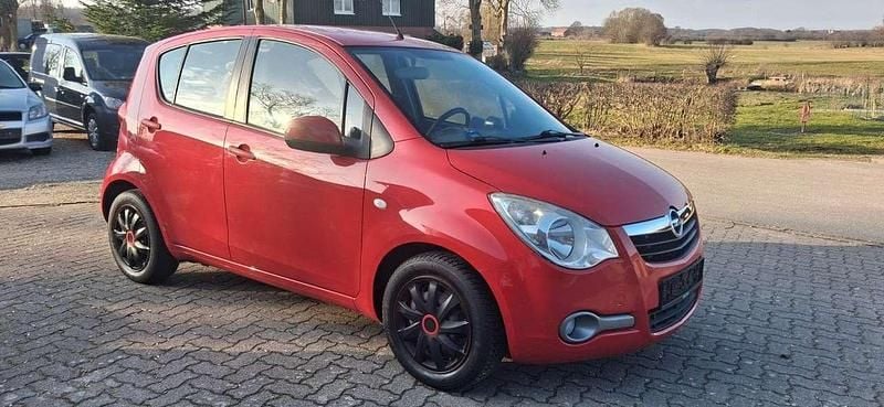 Gebraucht Opel Agila Edition 65 PS (47 kW) 2008 Rot Kleinwagen