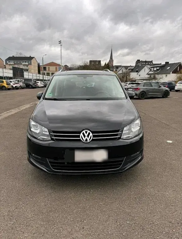 Gebraucht VW Sharan Style 170 PS (125 kW) 2012 Schwarz Van / Kleinbus