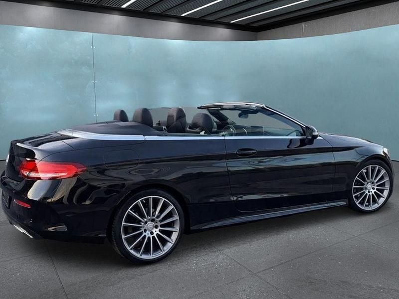 Second-hand Mercedes C220 194 CP (142 kW) 2018 Negru Cabrio