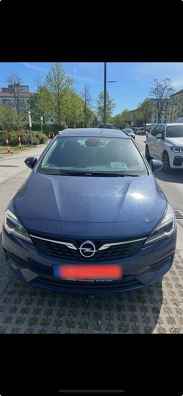 Gebraucht Opel Astra 122 PS (89 kW) 2020 Blau Kombi