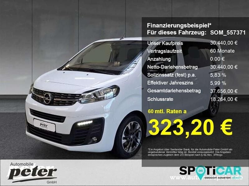 Casabl/arctic/eisweiss/kaolin Gebraucht 2022 Opel Zafira Life Edition Van | 30.440 € (Guter Preis) - Bild 1/4