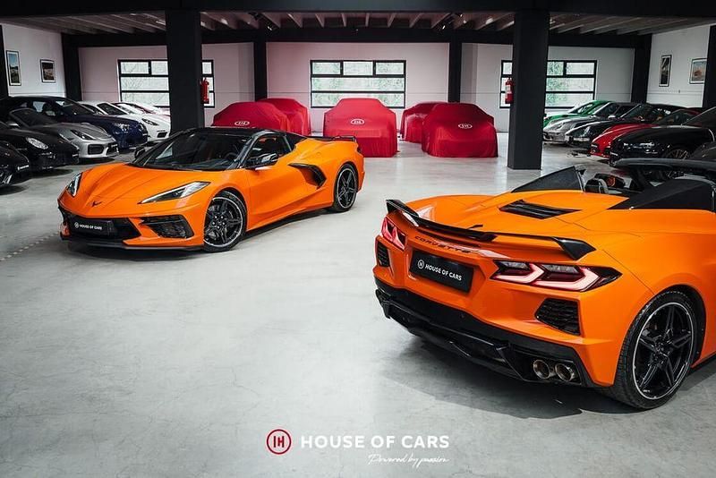 Gebraucht Corvette Stingray 481 PS (353 kW) 2022 Orange Cabrio