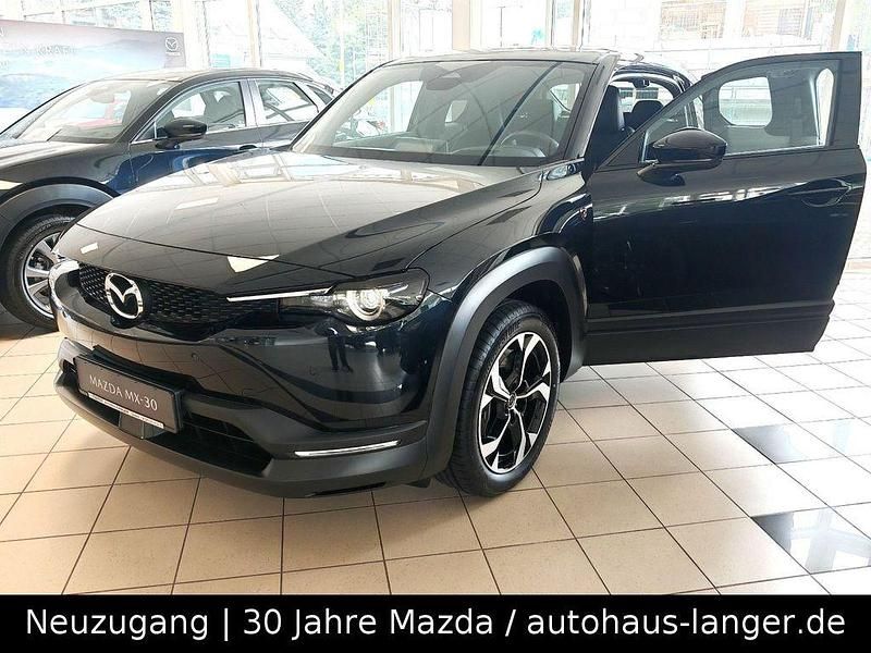 Neu Mazda MX30 Exclusive-Line 75 PS (55 kW) 2025 Schwarz SUV