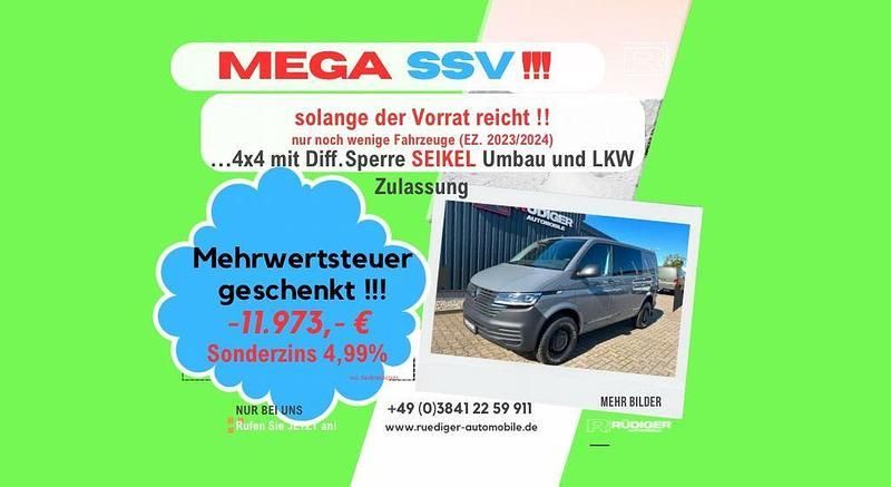 Grau Gebraucht 2023 VW T6.1 Van | 63.017 € - Bild 1/4