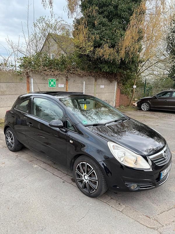 Gebraucht Opel Corsa 80 PS (58 kW) 2007 Schwarz Kleinwagen