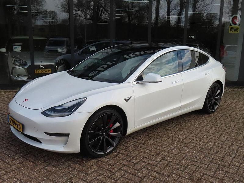 Gebraucht Tesla Model 3 Performance 339 kW (462 PS) 2019 Weiß Limousine