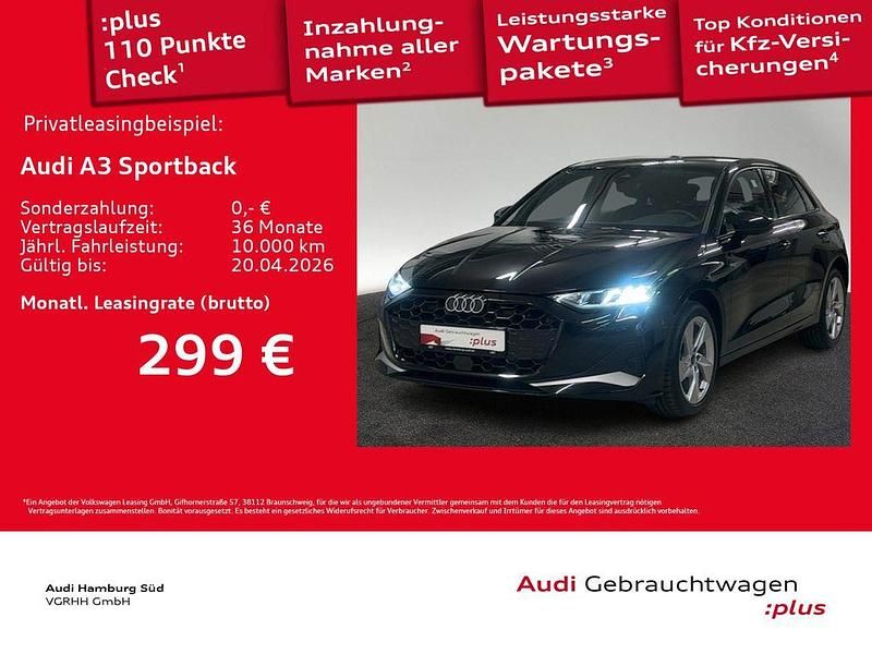Gebraucht Audi A3 150 PS (110 kW) 2025 0e mythosschwarz metallic Limousine
