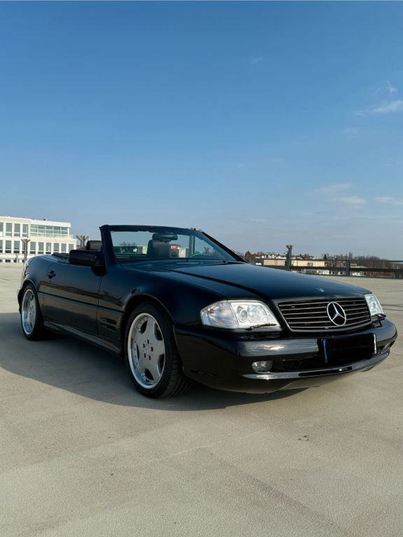 Schwarz Gebraucht 1996 Mercedes SL600 AMG Cabrio | 139.500 € - Bild 1/4