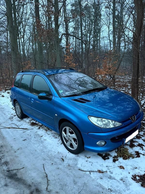 Gebraucht Peugeot 206 109 PS (80 kW) 2004 Blau Kombi