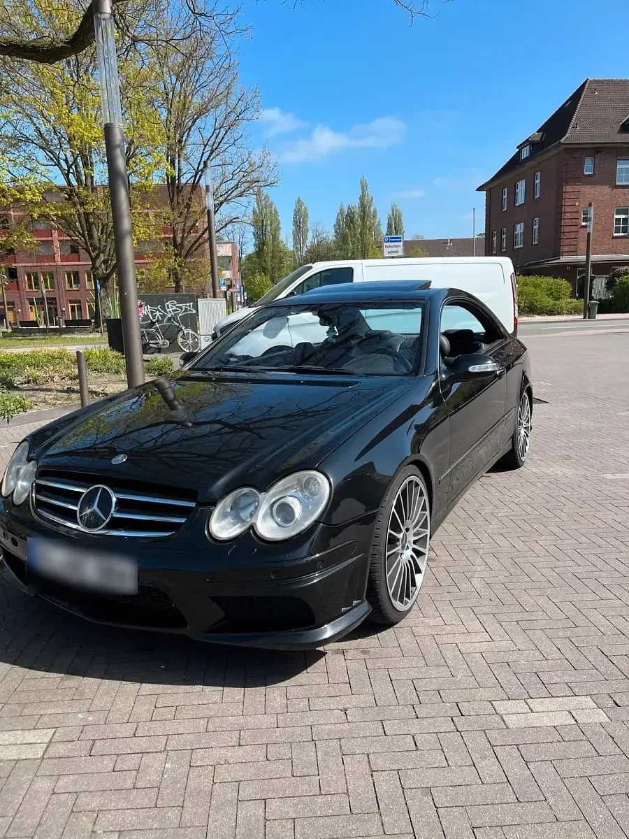 Gebraucht Mercedes CLK500 306 PS (225 kW) 2003 Schwarz Coupé