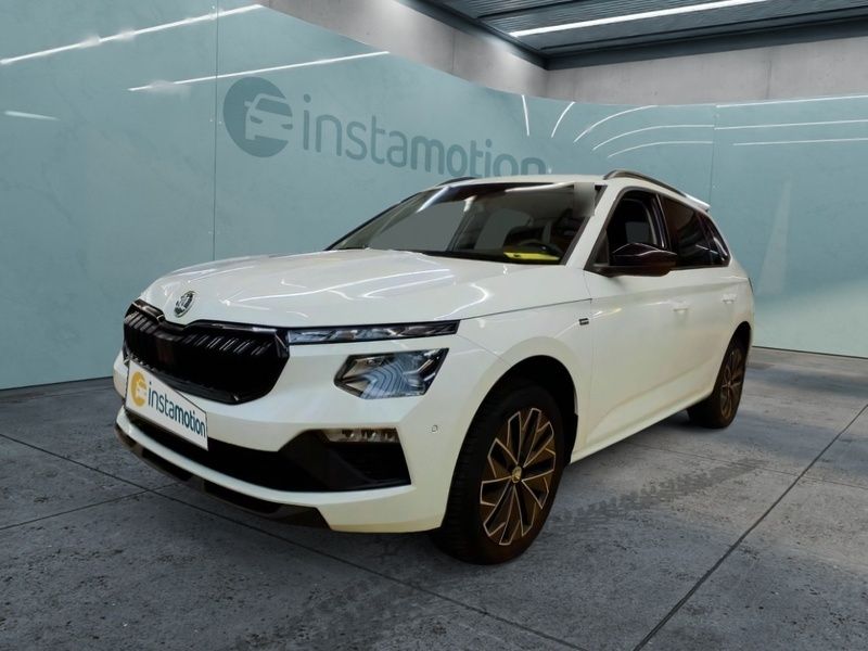 Weiß Gebraucht 2024 Skoda Kamiq Selection SUV | 26.170 € (Teuer) - Bild 1/3