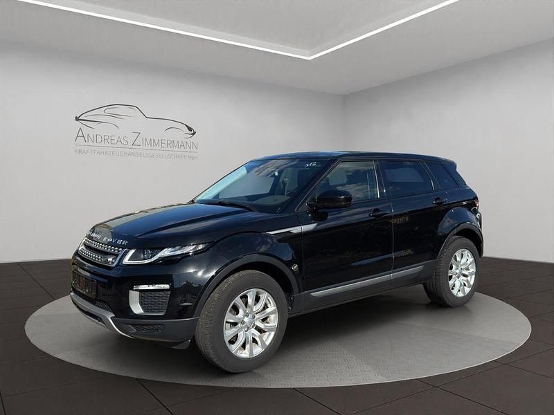 Schwarz Gebraucht 2018 Land Rover Range Rover evoque SE SUV | 18.500 € (Fairer Preis) - Bild 1/4