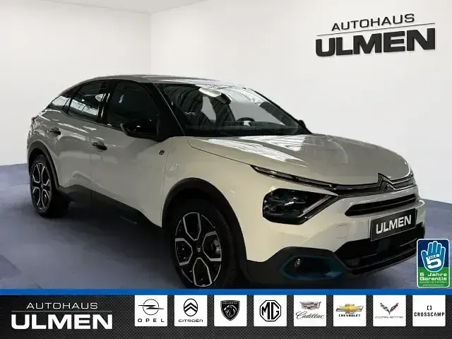 Gebraucht Citroën e-C4 Feel 100 kW (136 PS) 2023 Weiss Limousine