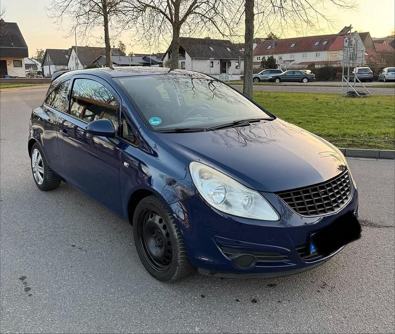 Gebraucht Opel Corsa 60 PS (44 kW) 2009 Blau Kleinwagen