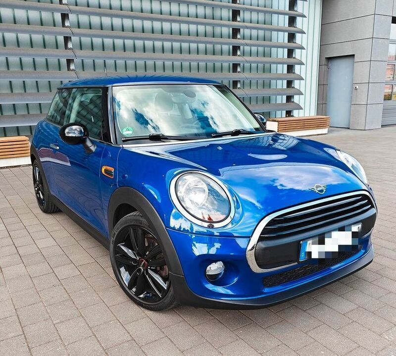 Blau Gebraucht 2018 Mini ONE Kleinwagen | 13.200 € (Fairer Preis) - Bild 1/4