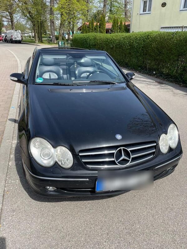 Schwarz Gebraucht 2005 Mercedes CLK200 Cabrio | 7.500 € (Fairer Preis) - Bild 1/4