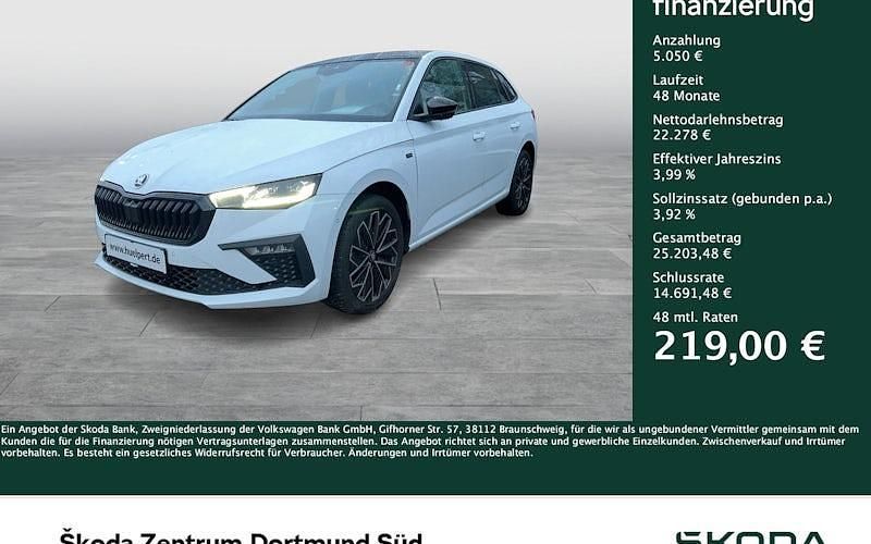 Weiß Gebraucht 2025 Skoda Scala Tour Kleinwagen | 27.328 € (Fairer Preis) - Bild 1/4