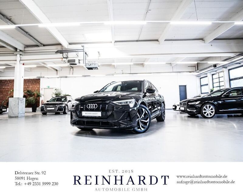 Brillantschwarz Gebraucht 2022 Audi e-tron Sportback S-Line SUV | 34.390 € - Bild 1/3