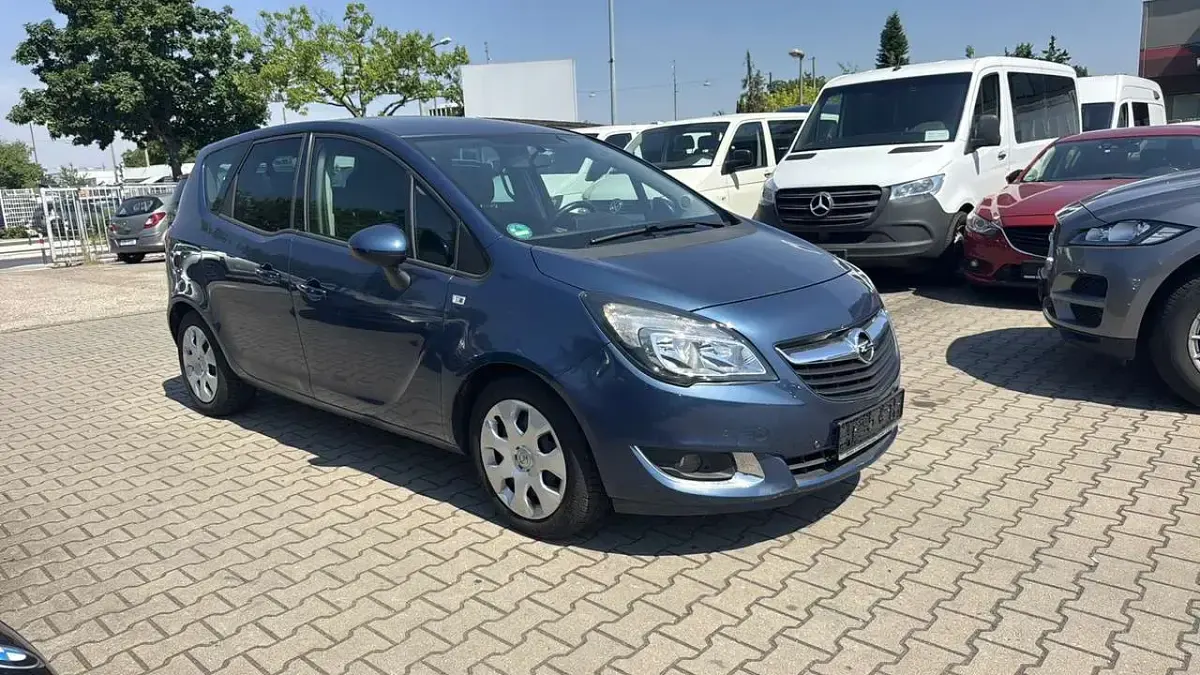 Gebraucht Opel Meriva Edition 110 PS (80 kW) 2014 Nacht blau met Van / Kleinbus